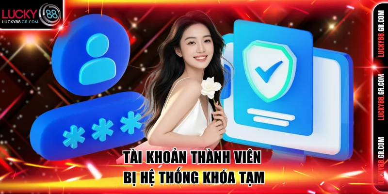 Tài khoản thành viên đang bị hệ thống khóa tạm